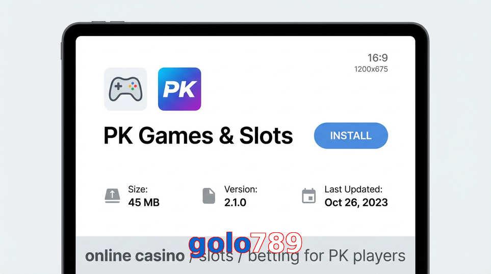 Game list for Golo789 gameapk section