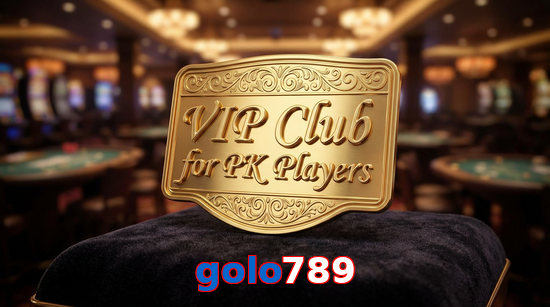 Main screen of Golo789 vip page for PK players
